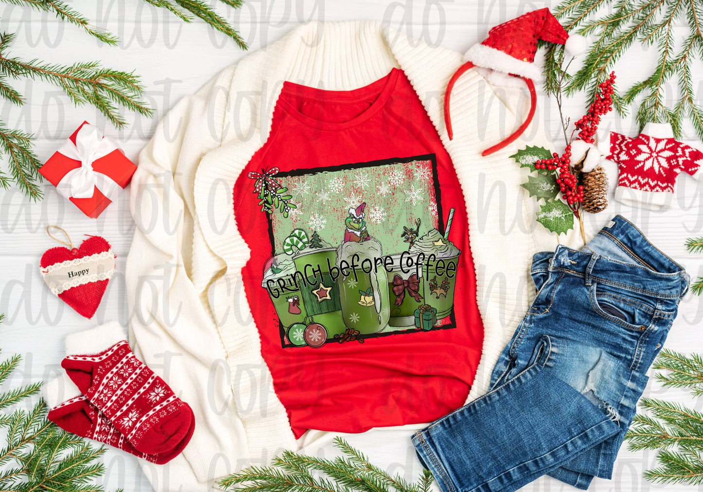 Inspired Christmas coffee get all 5 designs!