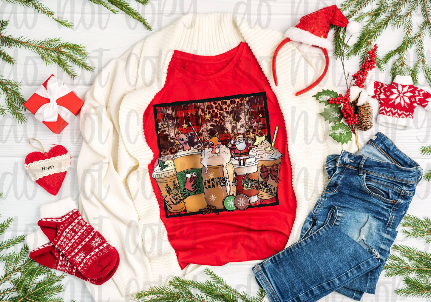 Inspired Christmas coffee get all 5 designs!