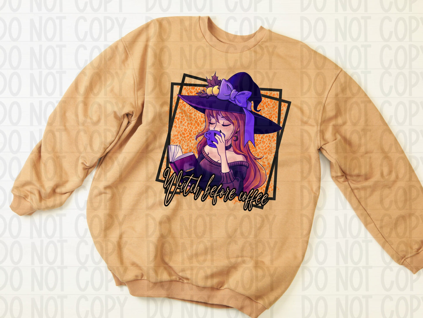 witch before coffee png