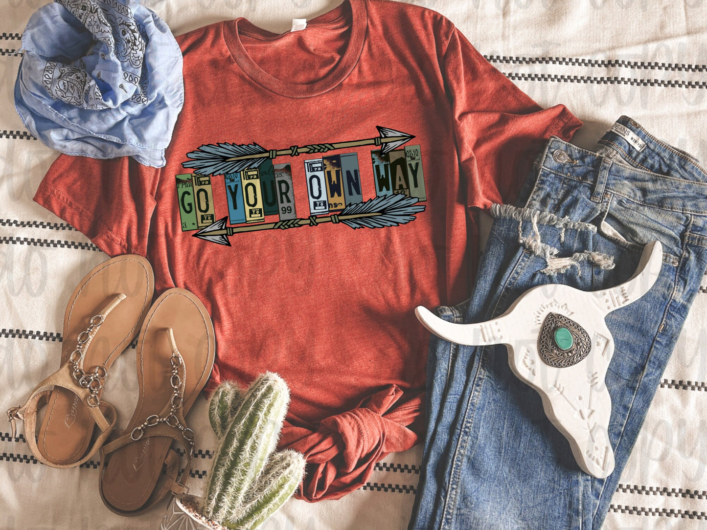 Go Your Own Way-Boho style Png