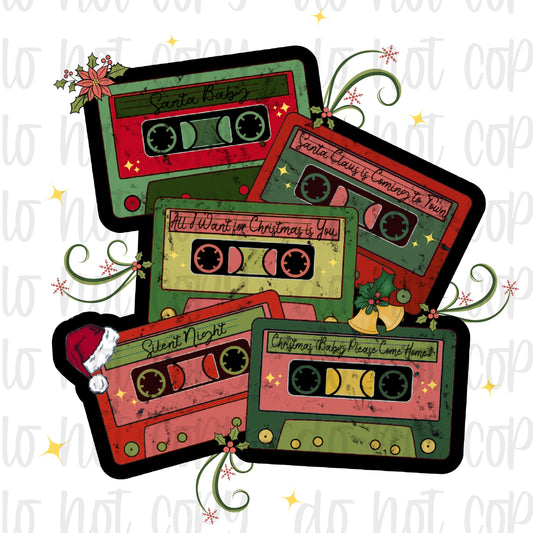 Christmas tape mix-Mariah inspired