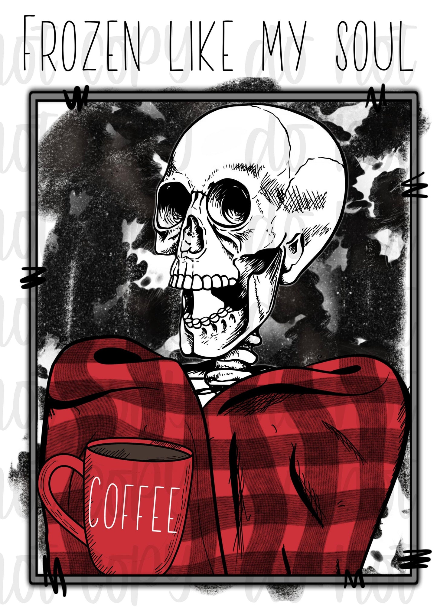 Chilled to the bone png
