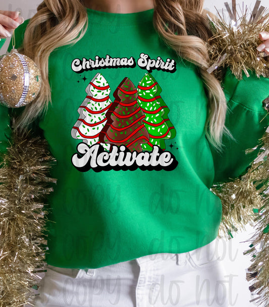 Christmas spirit activate