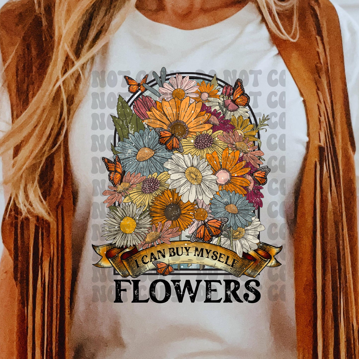 Retro I can buy myself flowers