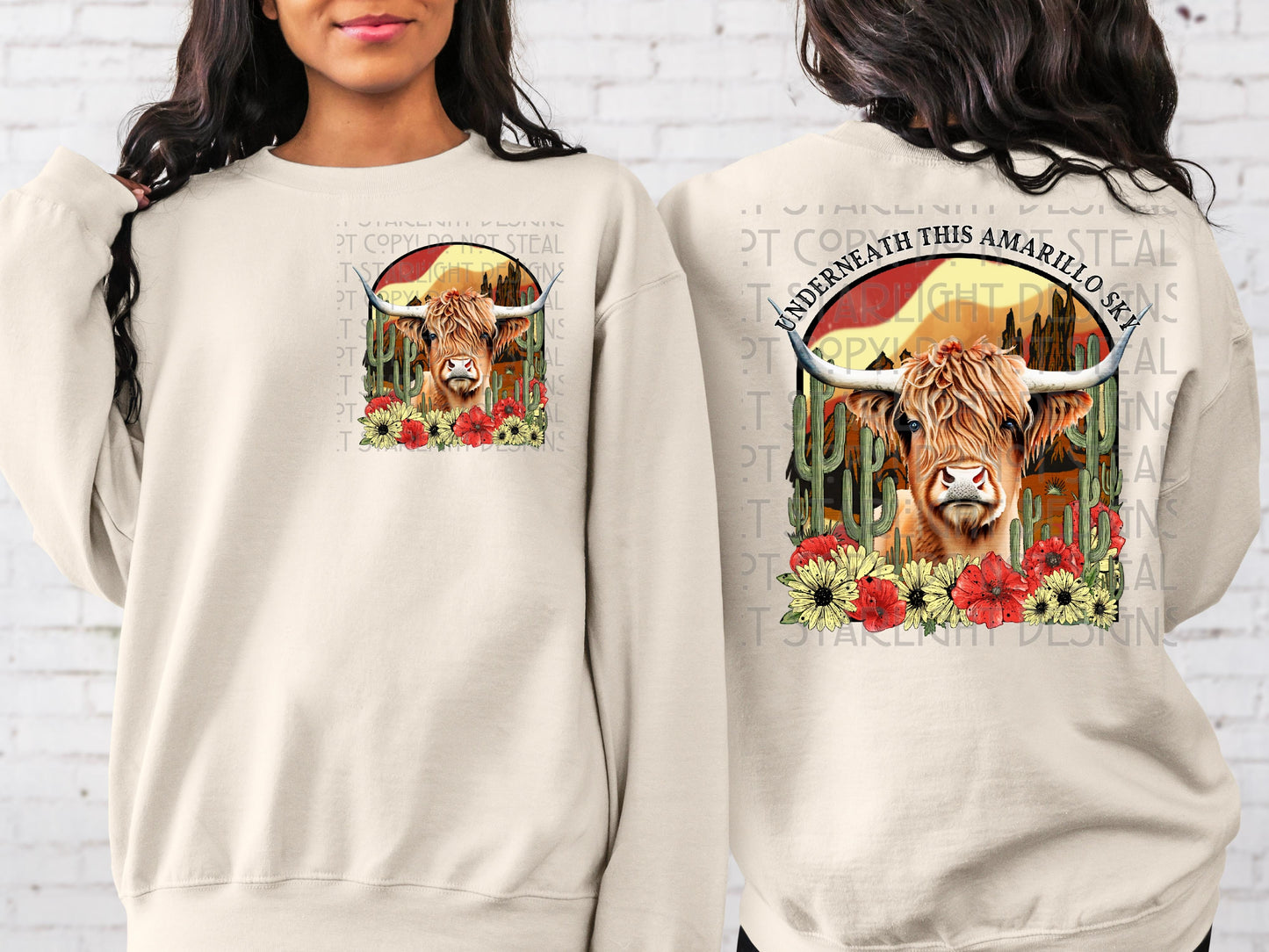 UNDERNEATH THE AMARILLO SKY