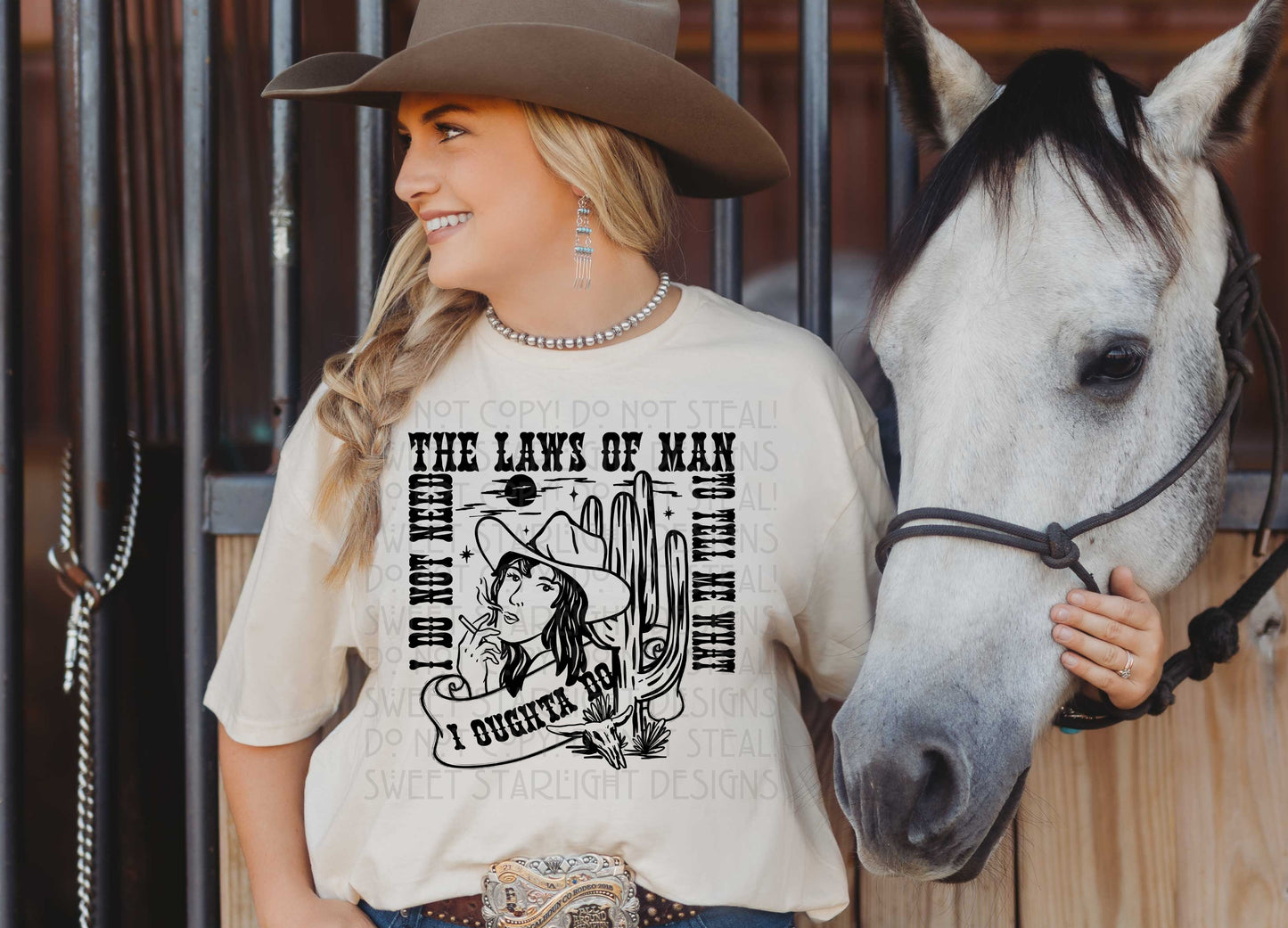 I do not need the laws of man to tell me what I oughta do