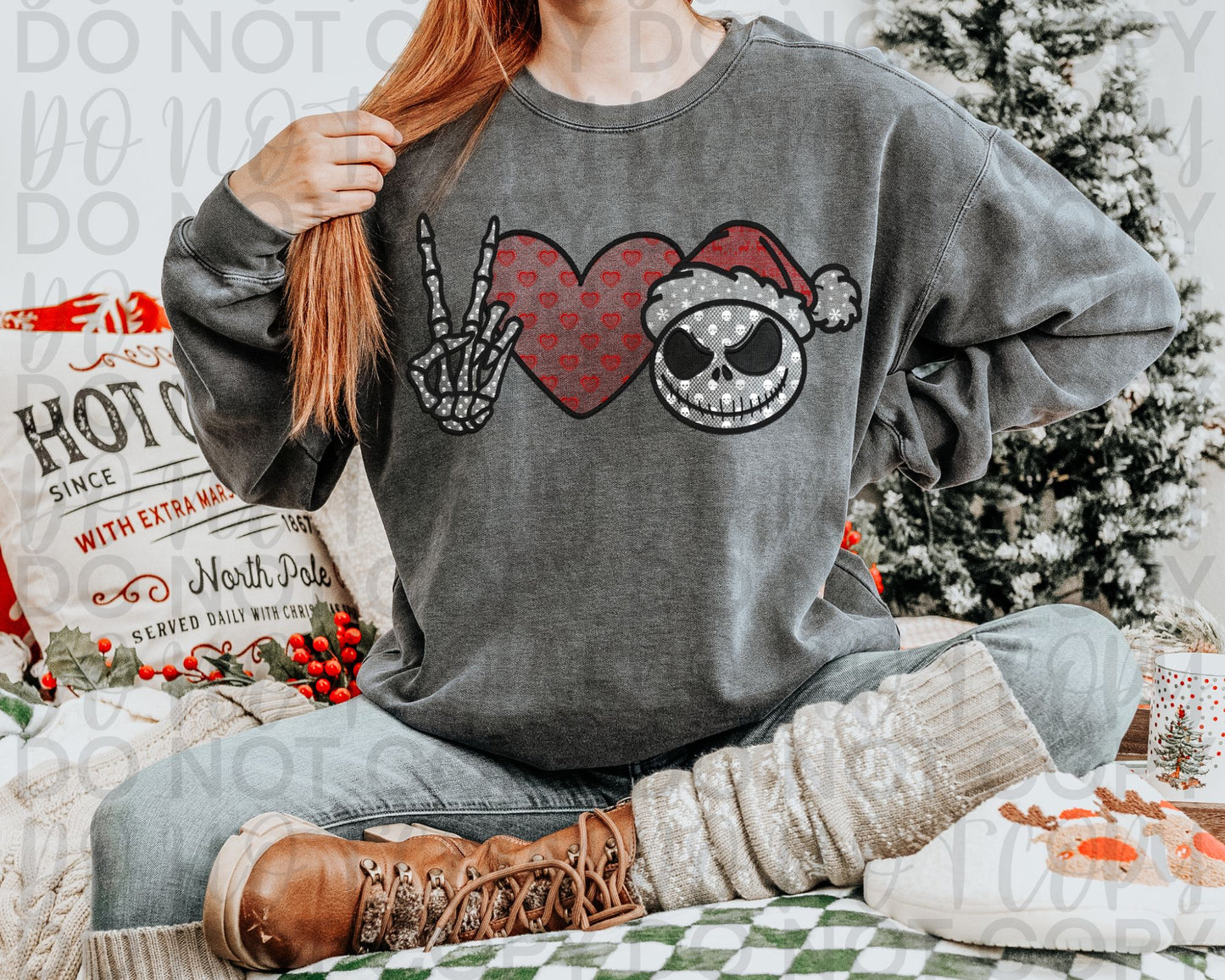 Peace Love Jack Christmas