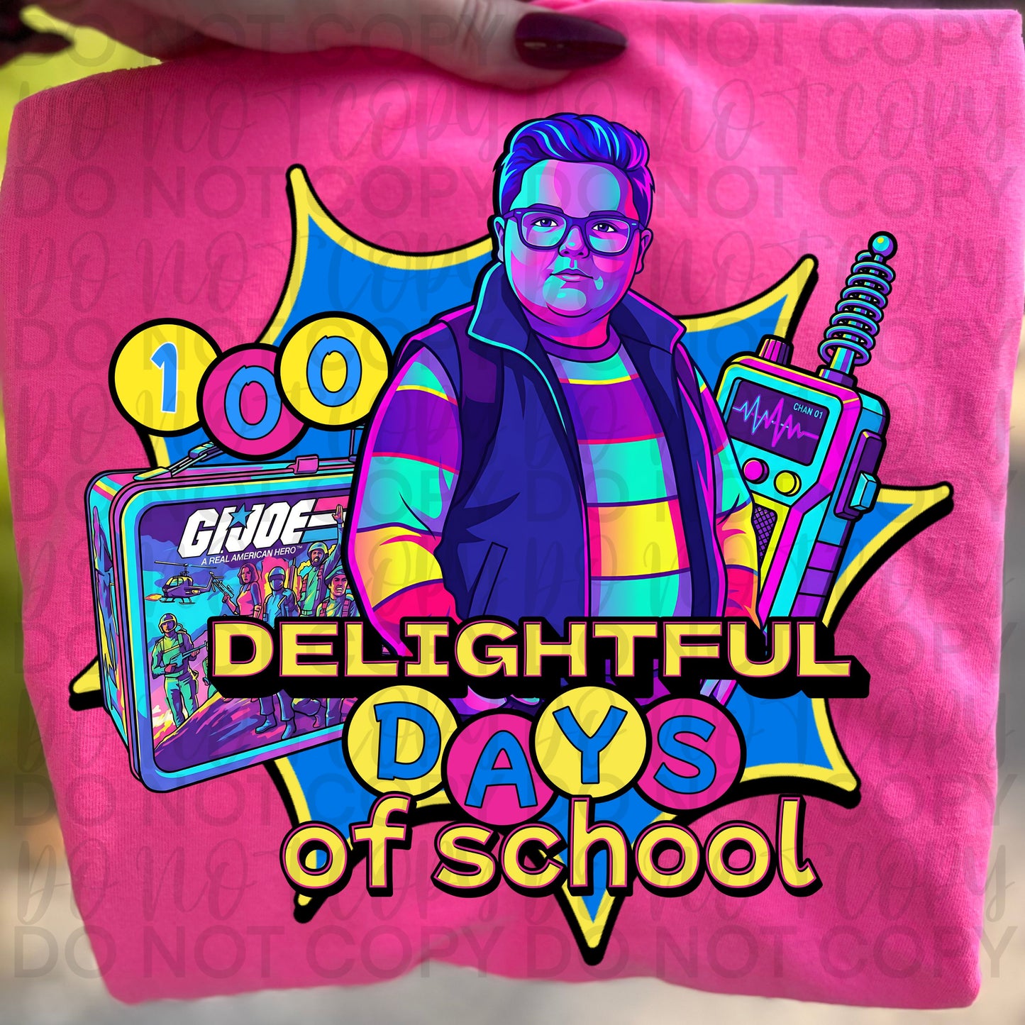 100 delightful days of school