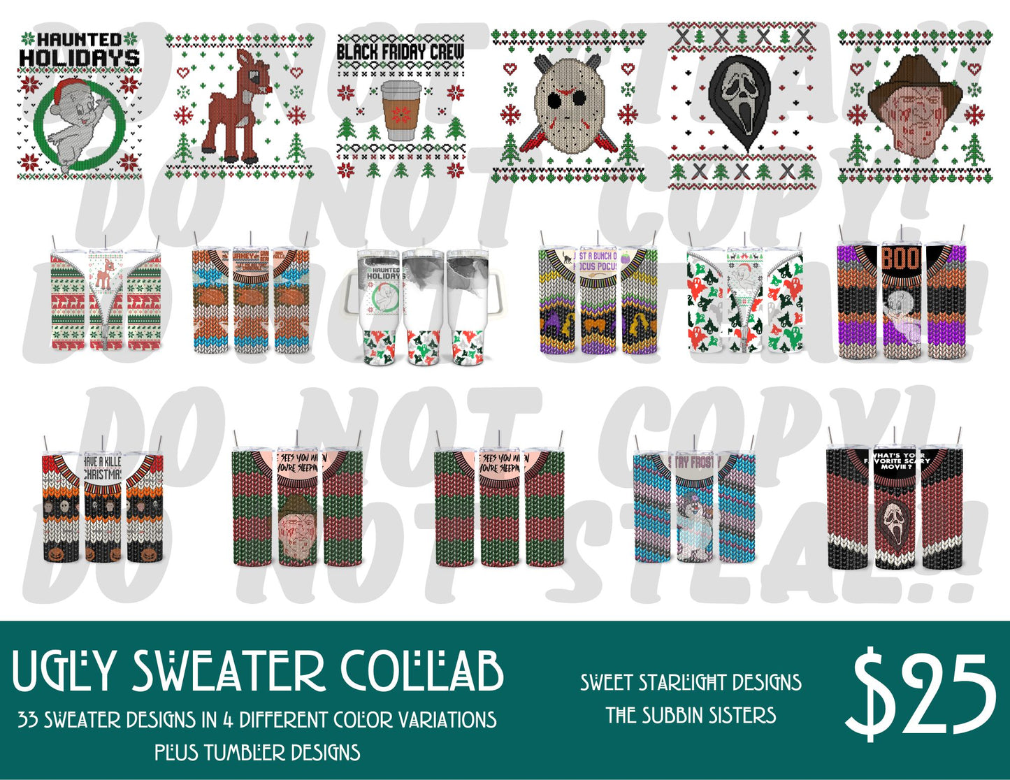 Ugly Sweater Design Collab | PNG