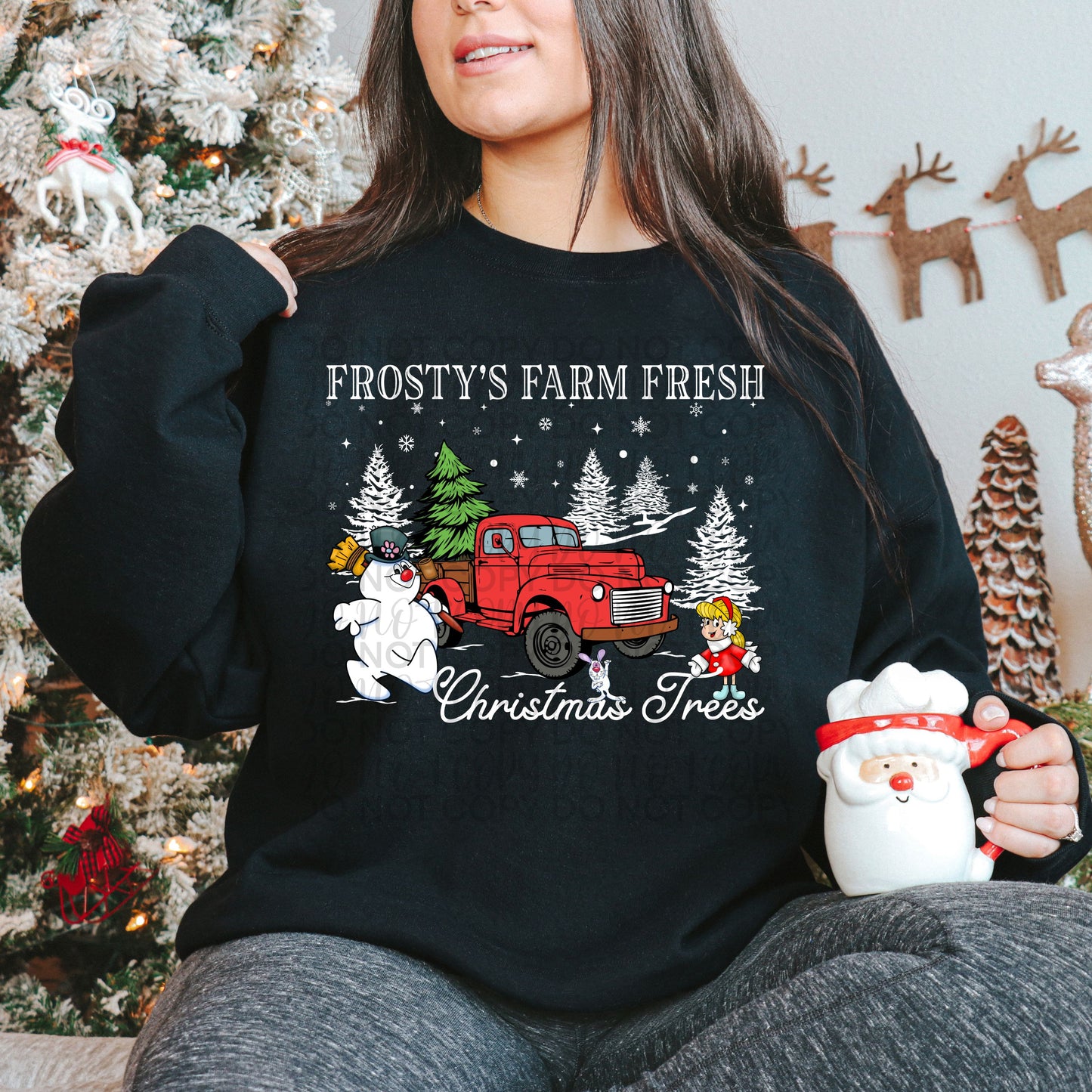 FROSTY CHRISTMAS TREE FARM