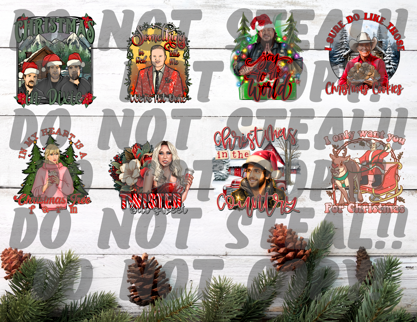 A Very Merry Country Christmas Collab | PNG
