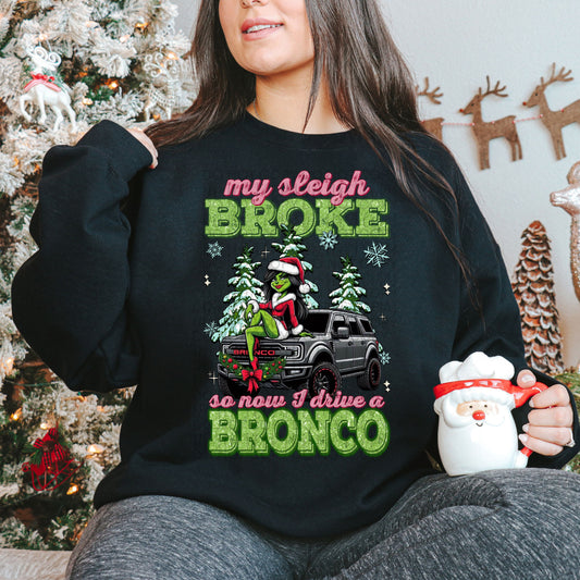 Sleigh Broke Bronco