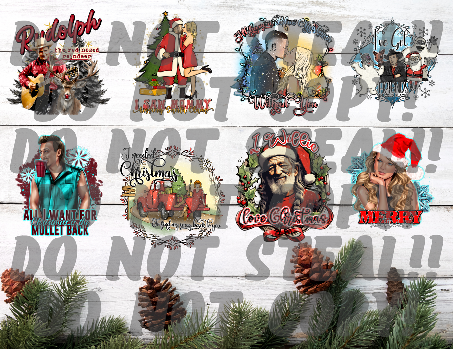 A Very Merry Country Christmas Collab | PNG