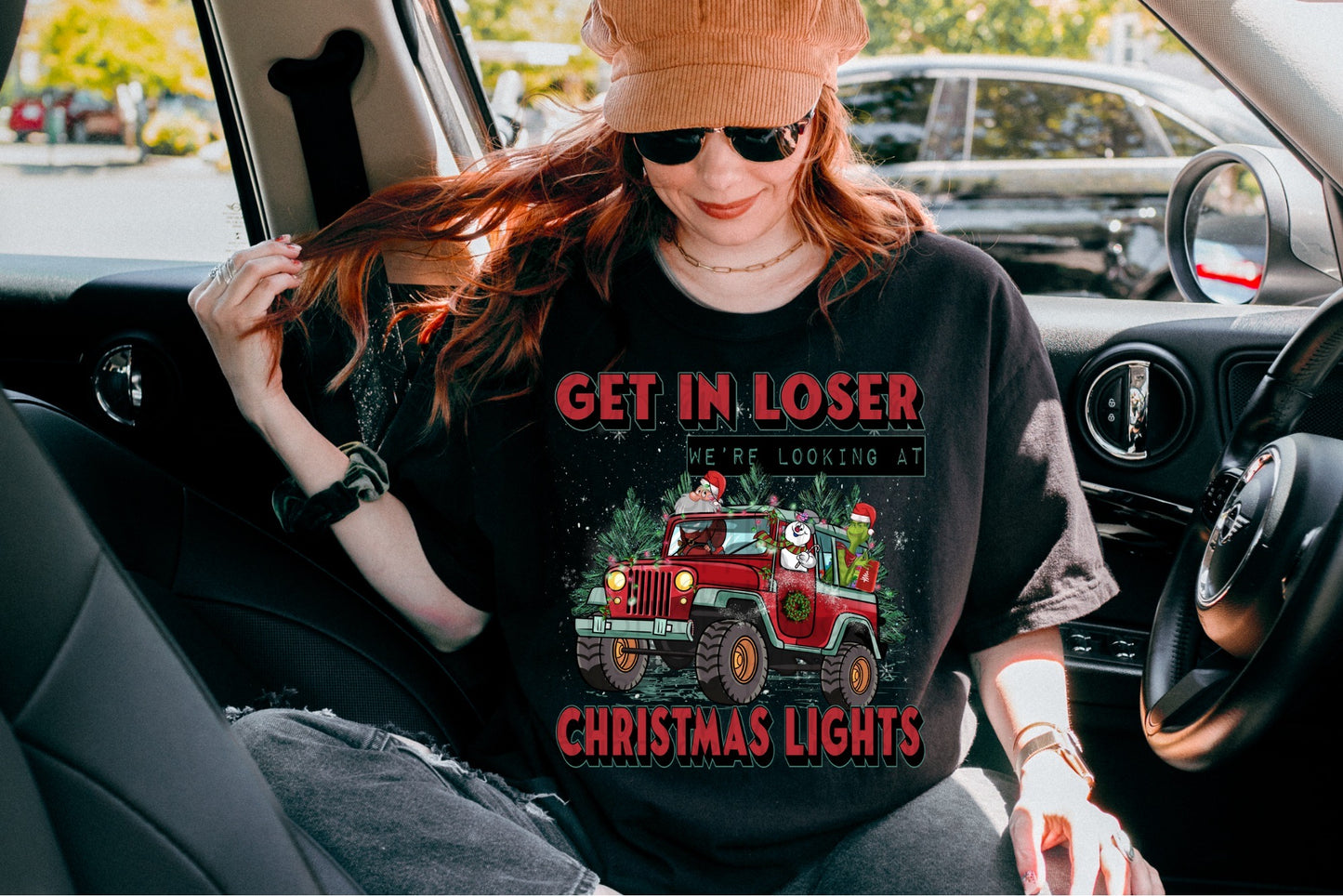 GET IN LOSER WE’RE LOOKING AT CHRISTMAS LIGHTS
