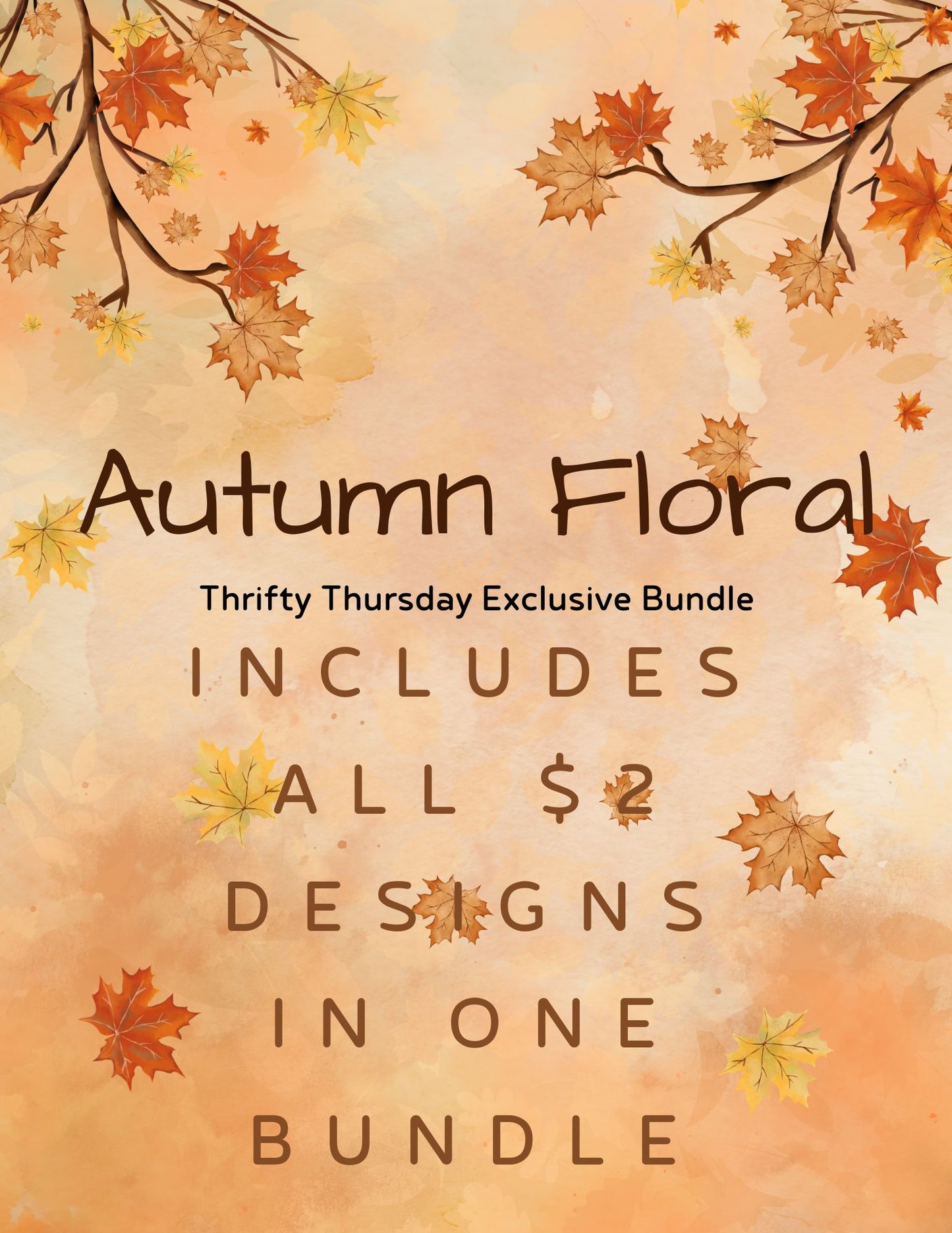 Autumn Floral Complete Bundle