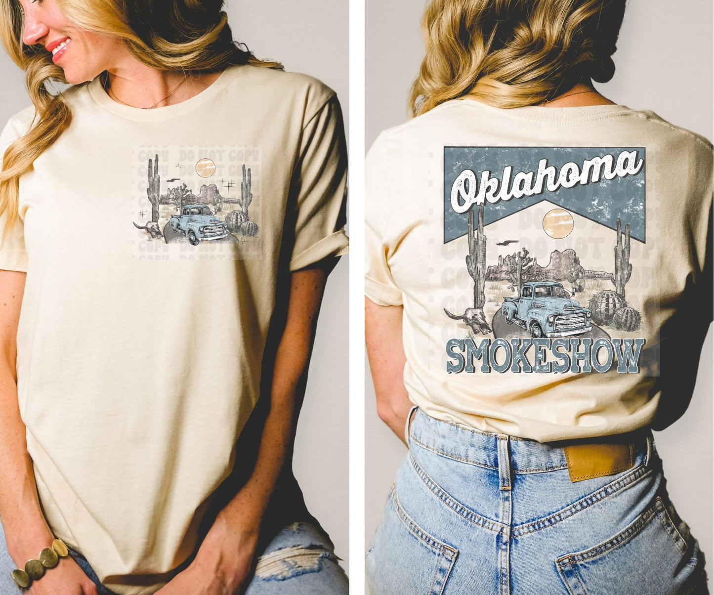 Oklahoma Smokeshow Vintage Western Design
