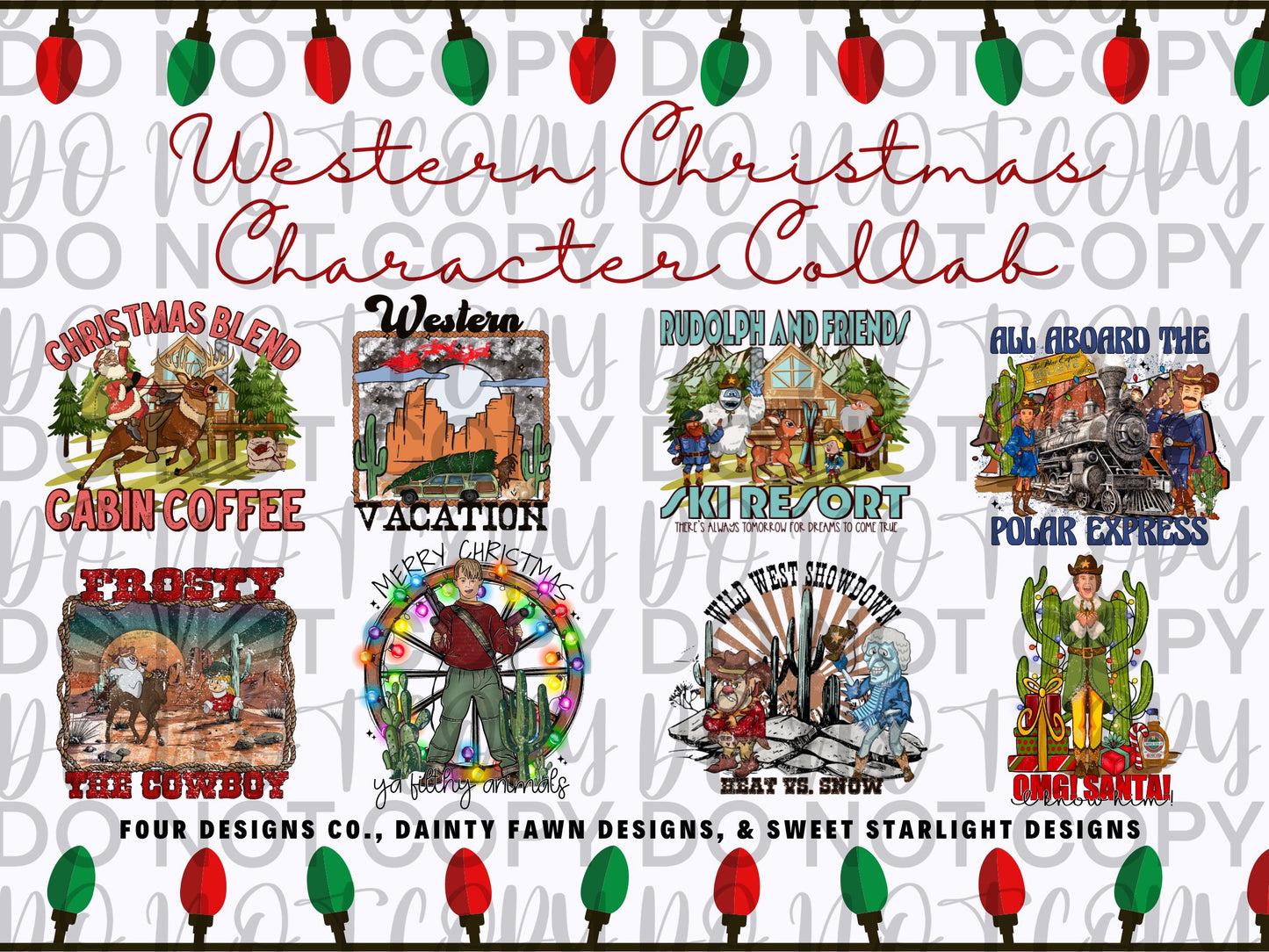 Western Christmas Collab | PNG