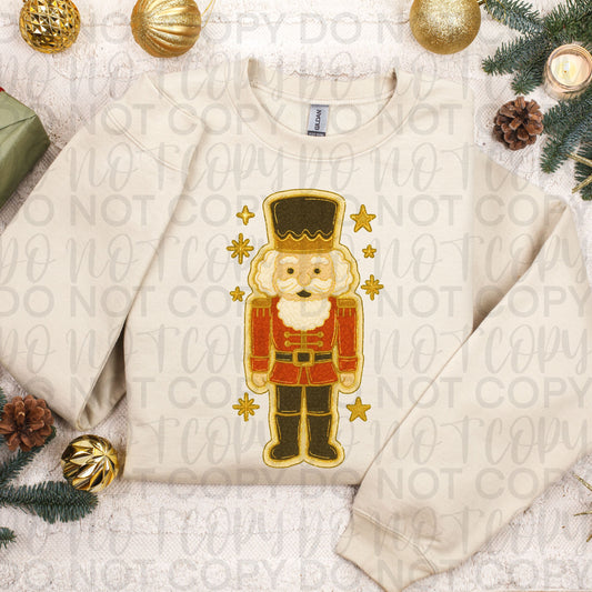 Chenille Patch Nutcracker
