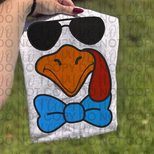 Boy Turkey Face