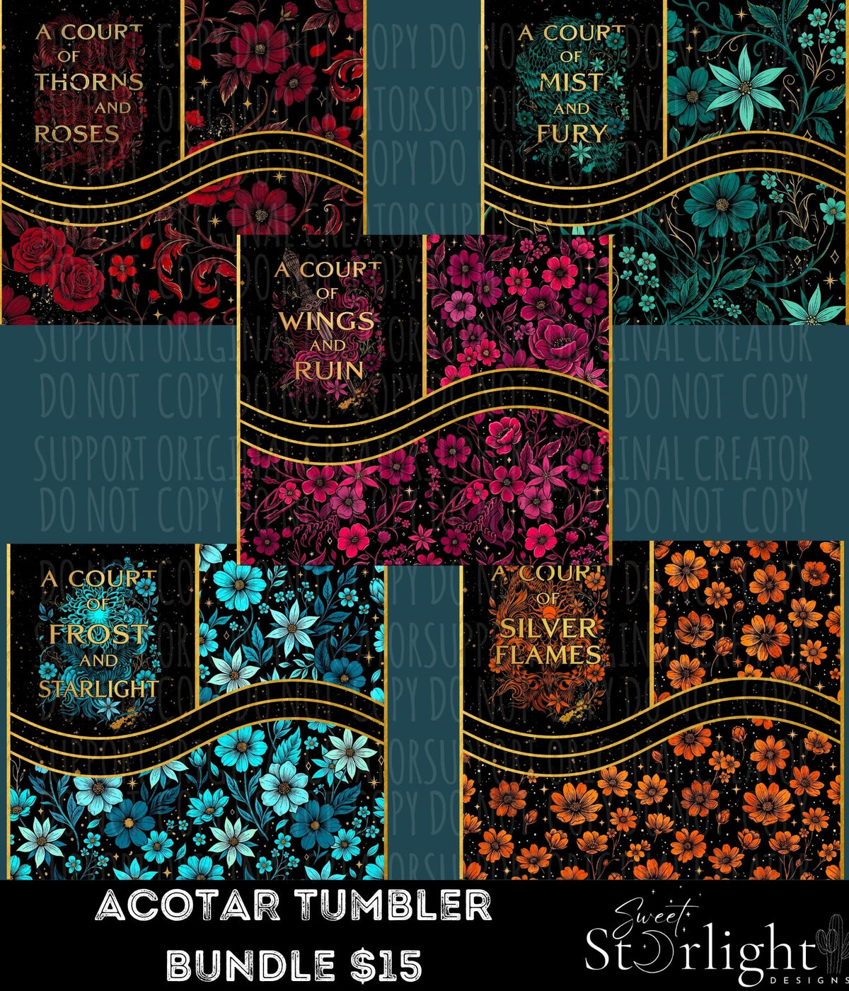 ACOTAR TUMBLER BUNDLE