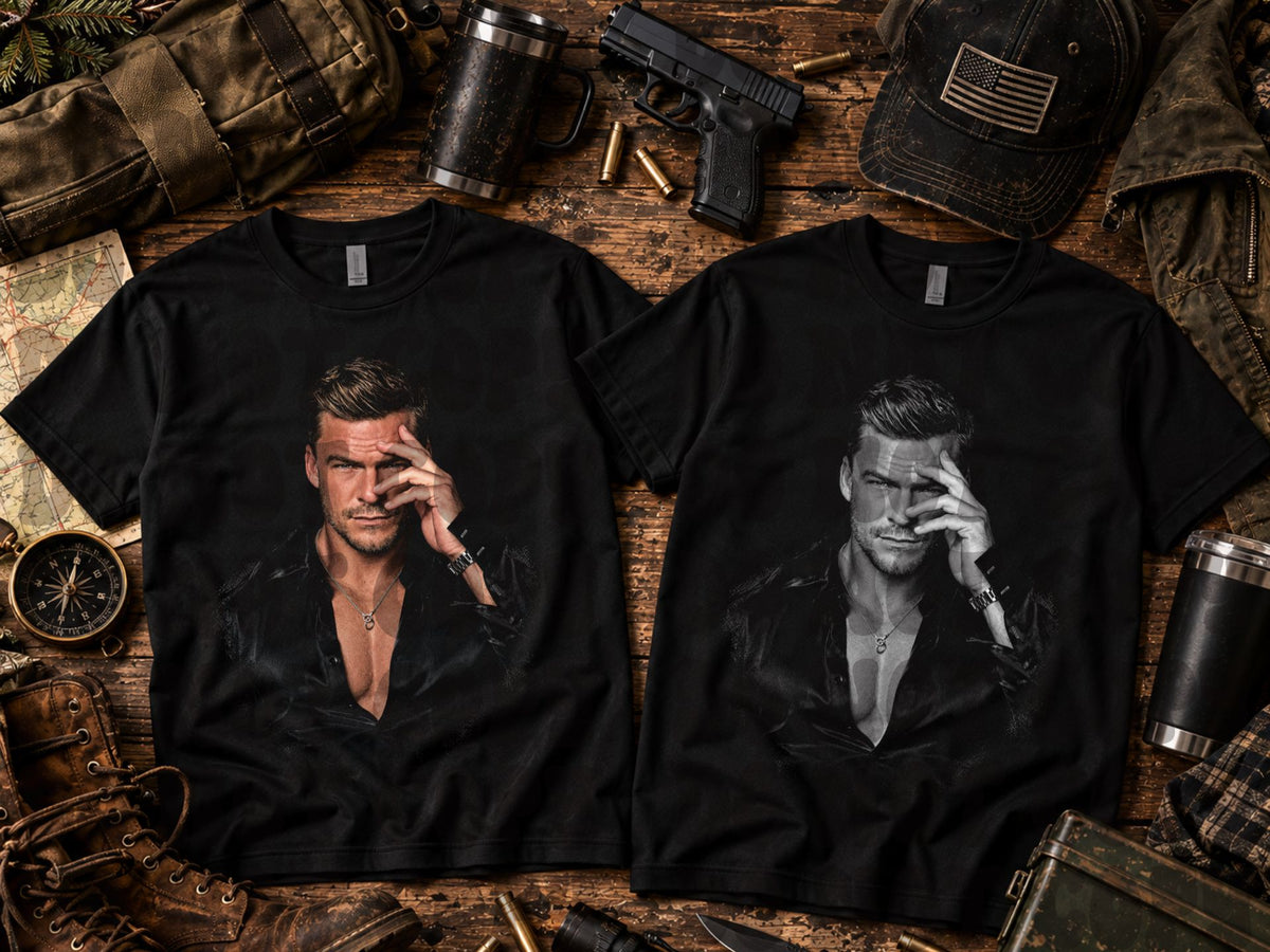 Dark tees only! Halftone AR Halftone and Knockout color and monochrome bundle- 12 pngs