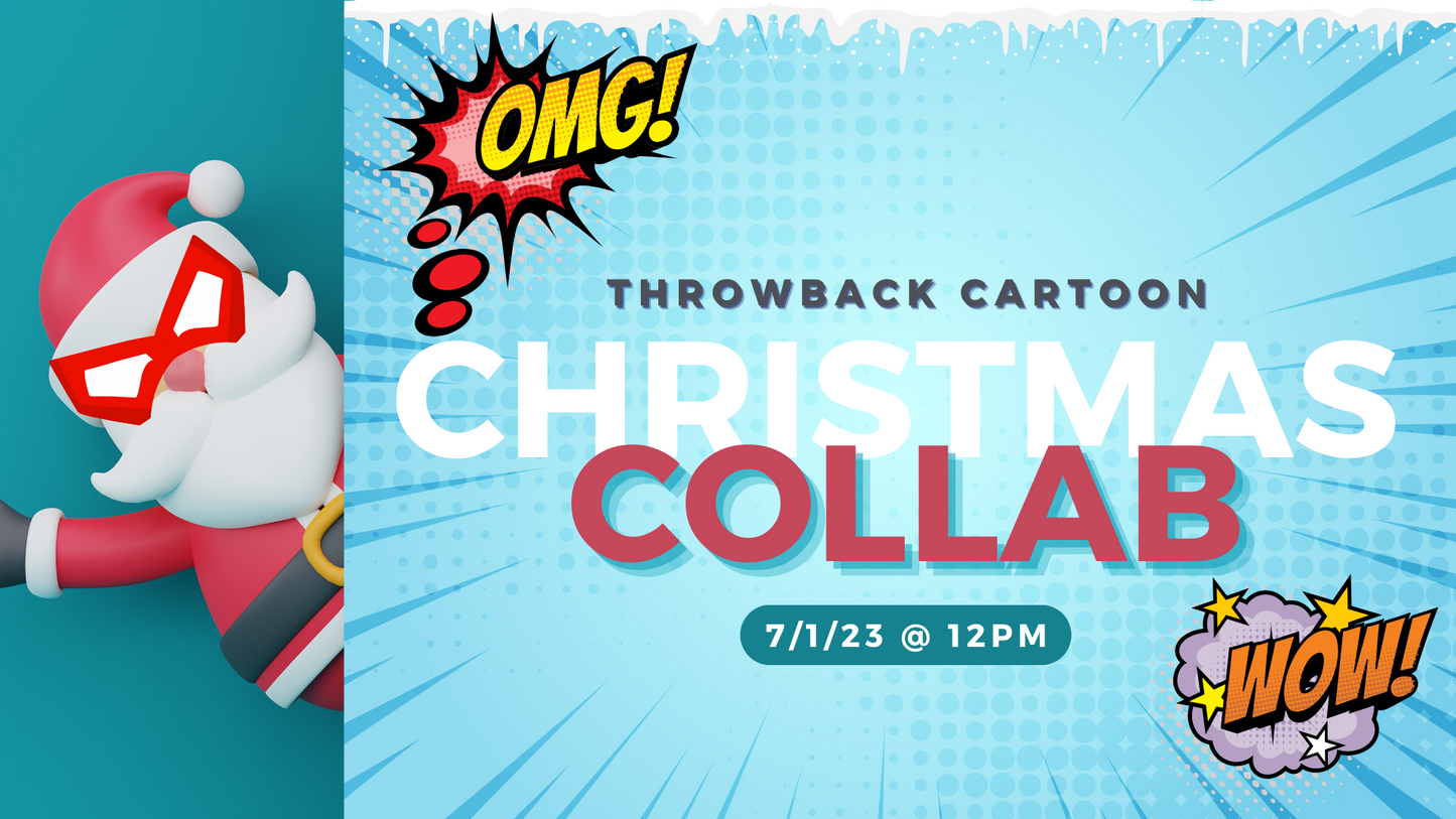 Throwback Cartoon Christmas Collab | PNG
