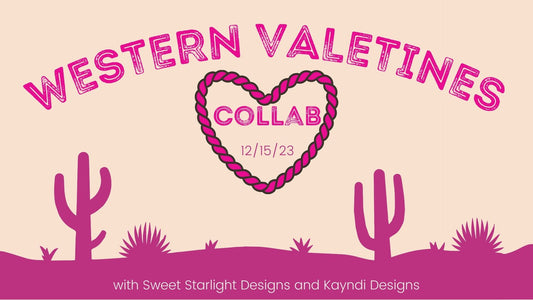 Western Valentines Design Collab | PNG