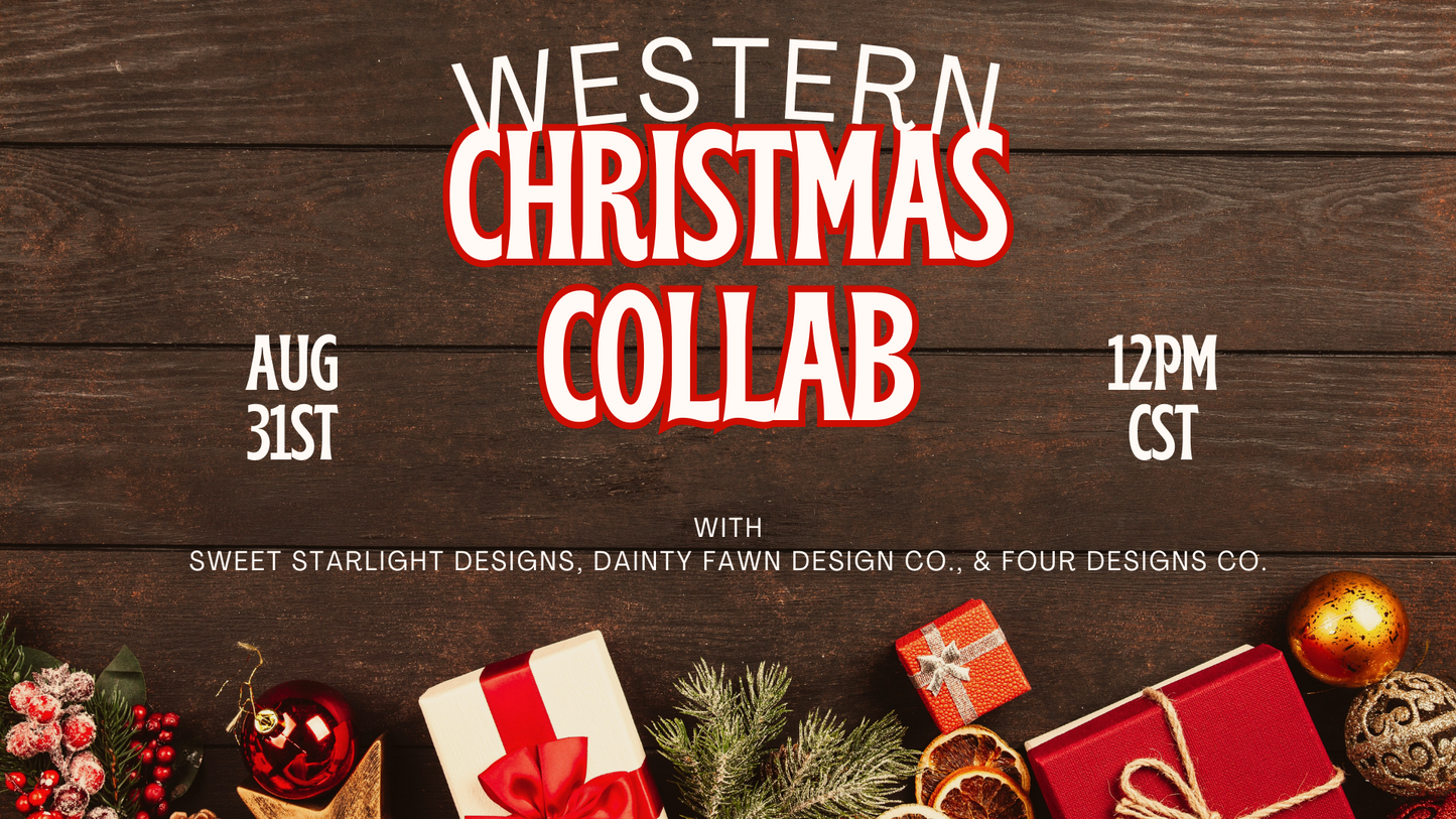 Western Christmas Collab | PNG