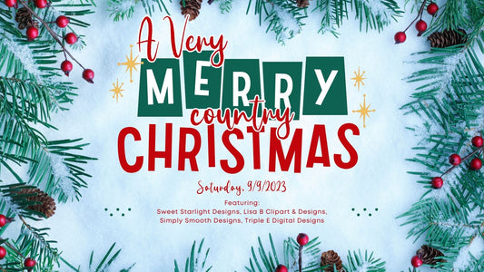 A Very Merry Country Christmas Collab | PNG