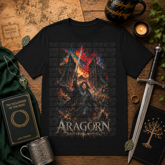 Dark tees only! Halftone Aragorn