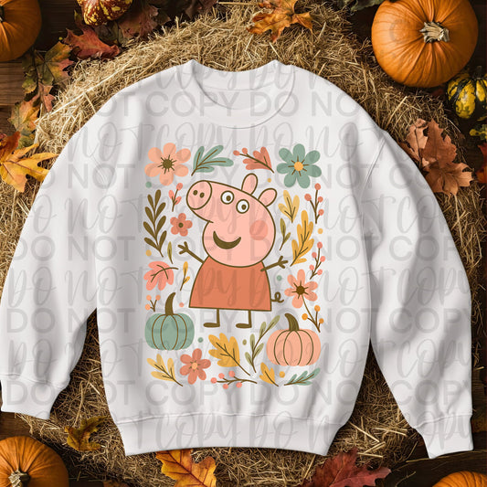 Autumn Floral Peppa