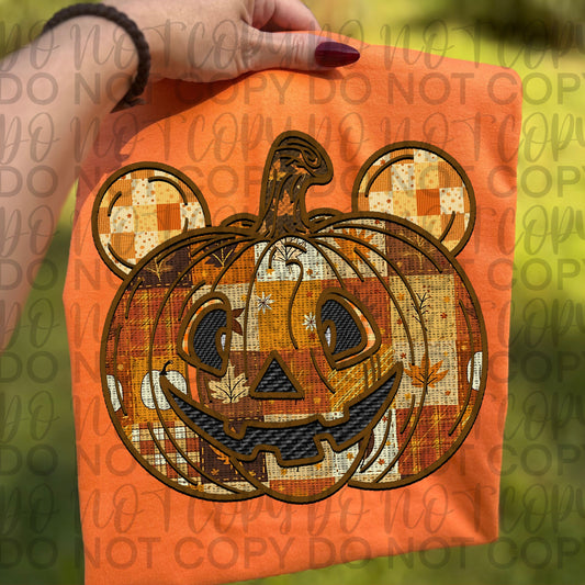 Patchwork Pumpkin