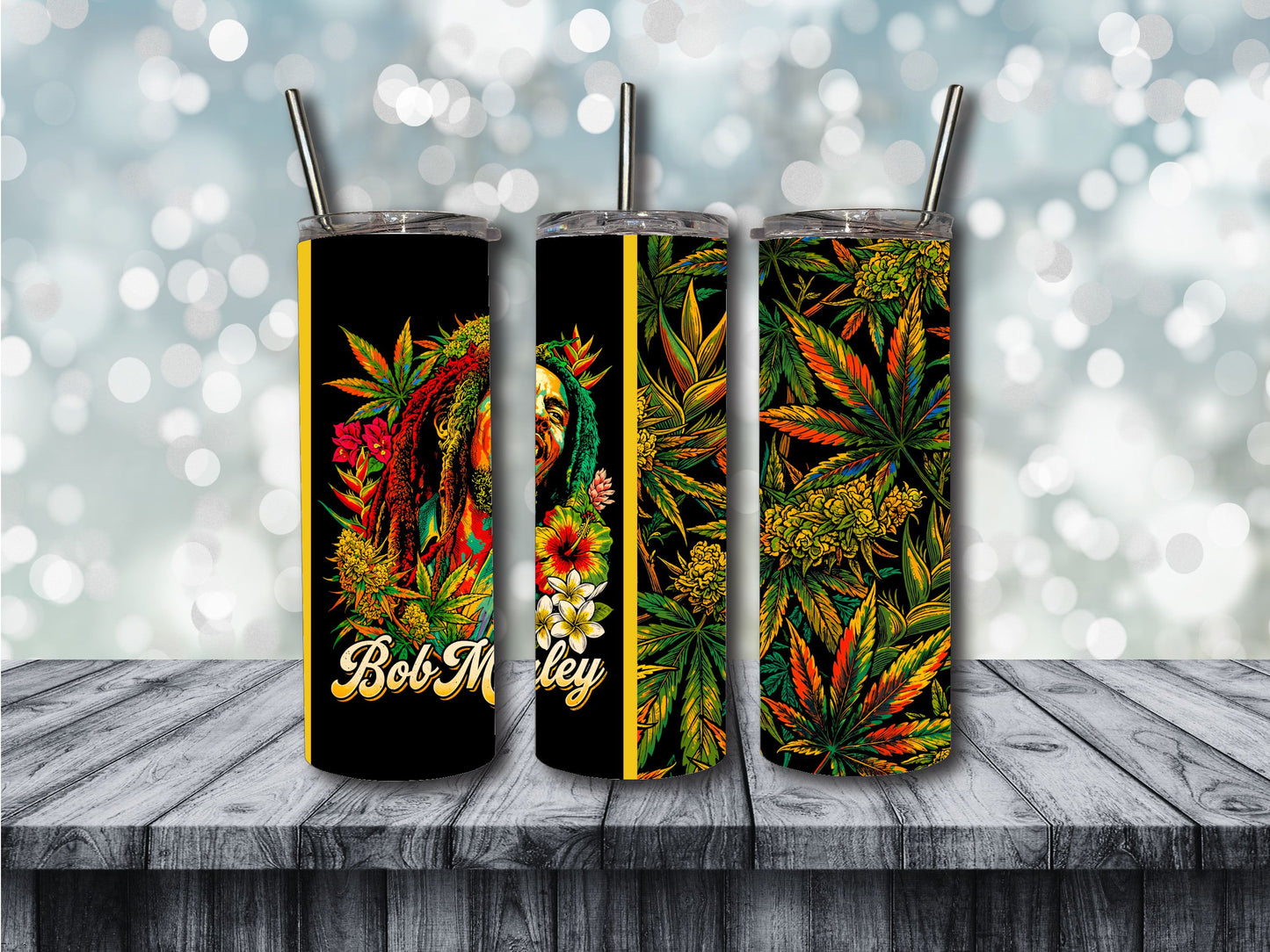 BM 420 and flowers tumblers 2 options