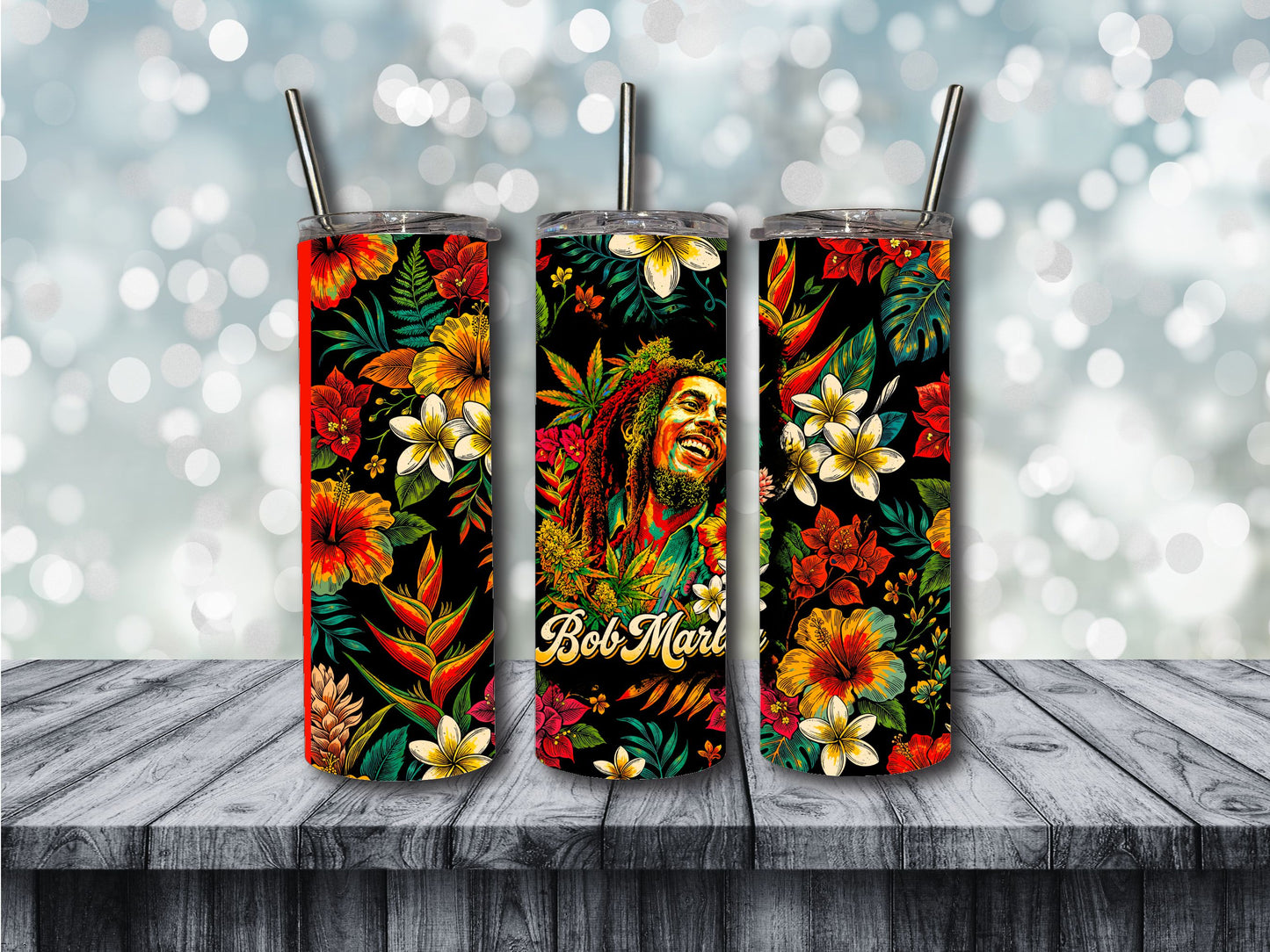 BM 420 and flowers tumblers 2 options