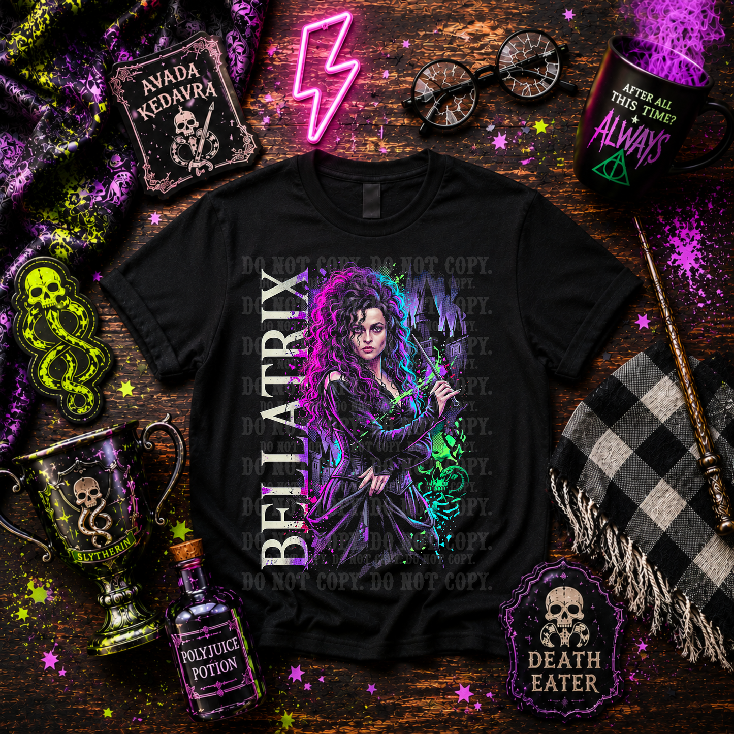 Hogwart Halftones- Bellatrix