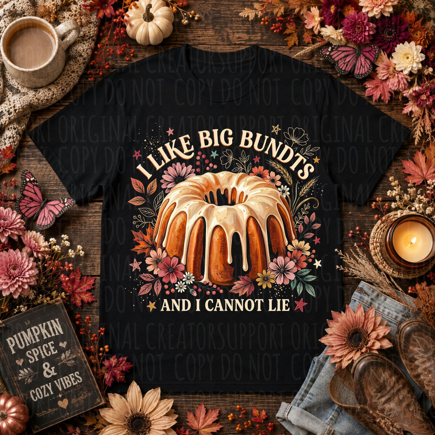 Dark tees only! Halftone I like big Bundts