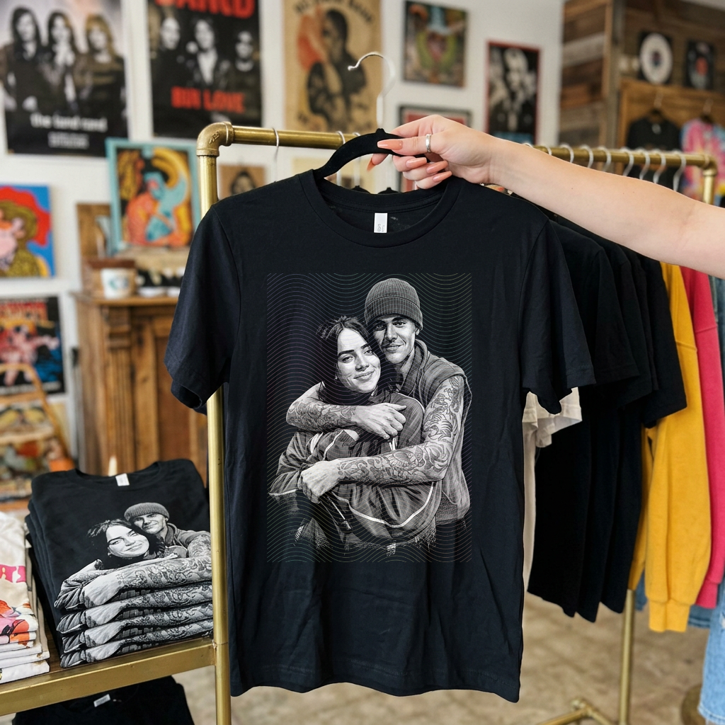 JB & BE monochrome -Dark tees only