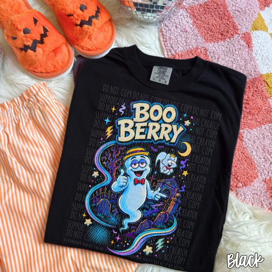 Dark tees only! Halftone Boo Berry