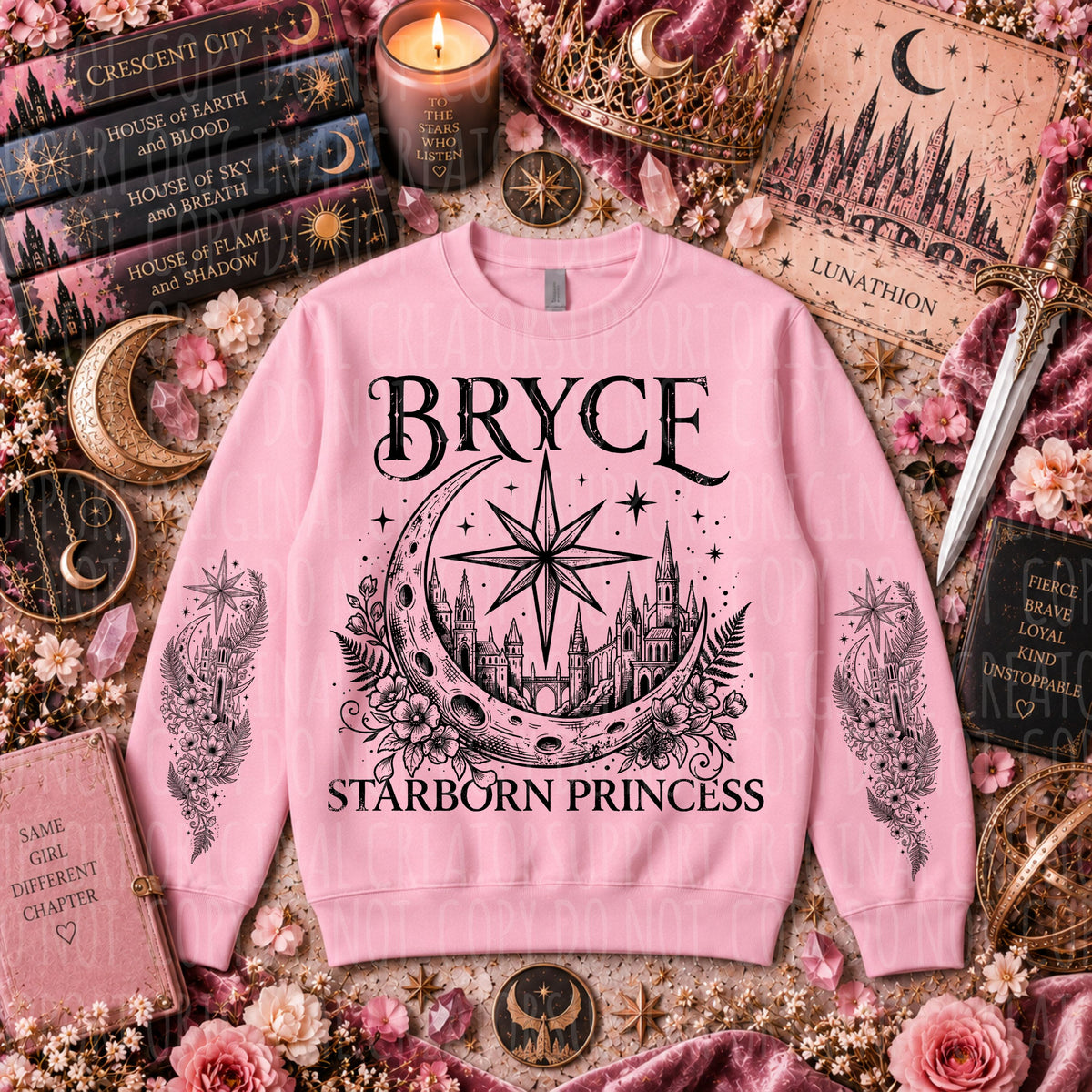 Bryce Starborn- 5 Color option Bundle (Some are halftone-dark tees only) with sleeves