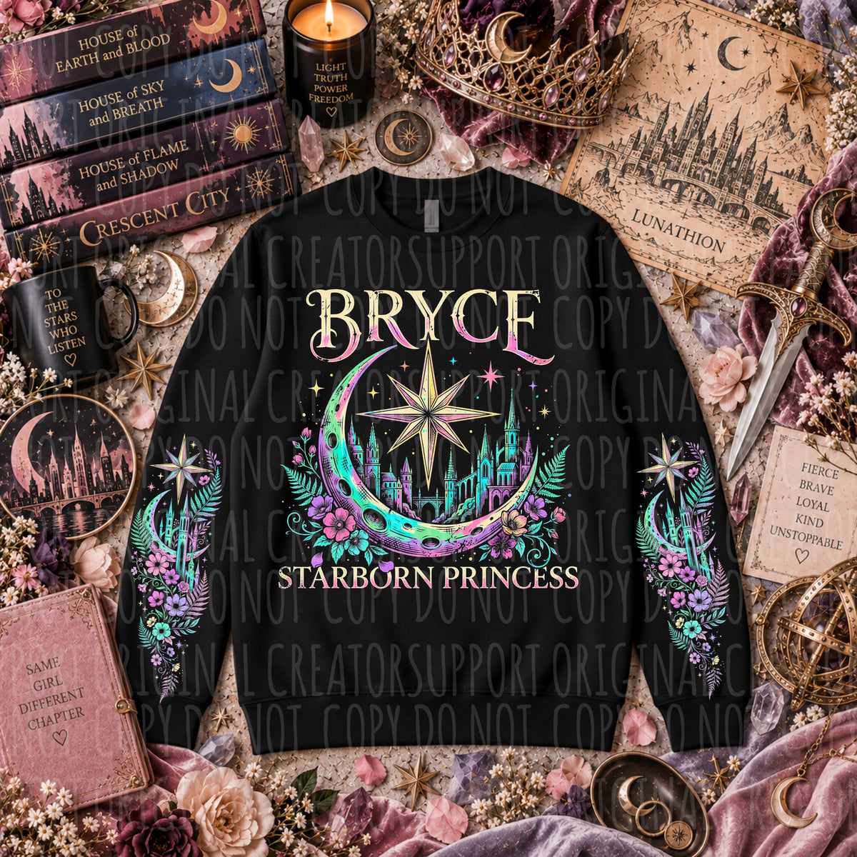 Bryce Starborn- 5 Color option Bundle (Some are halftone-dark tees only) with sleeves
