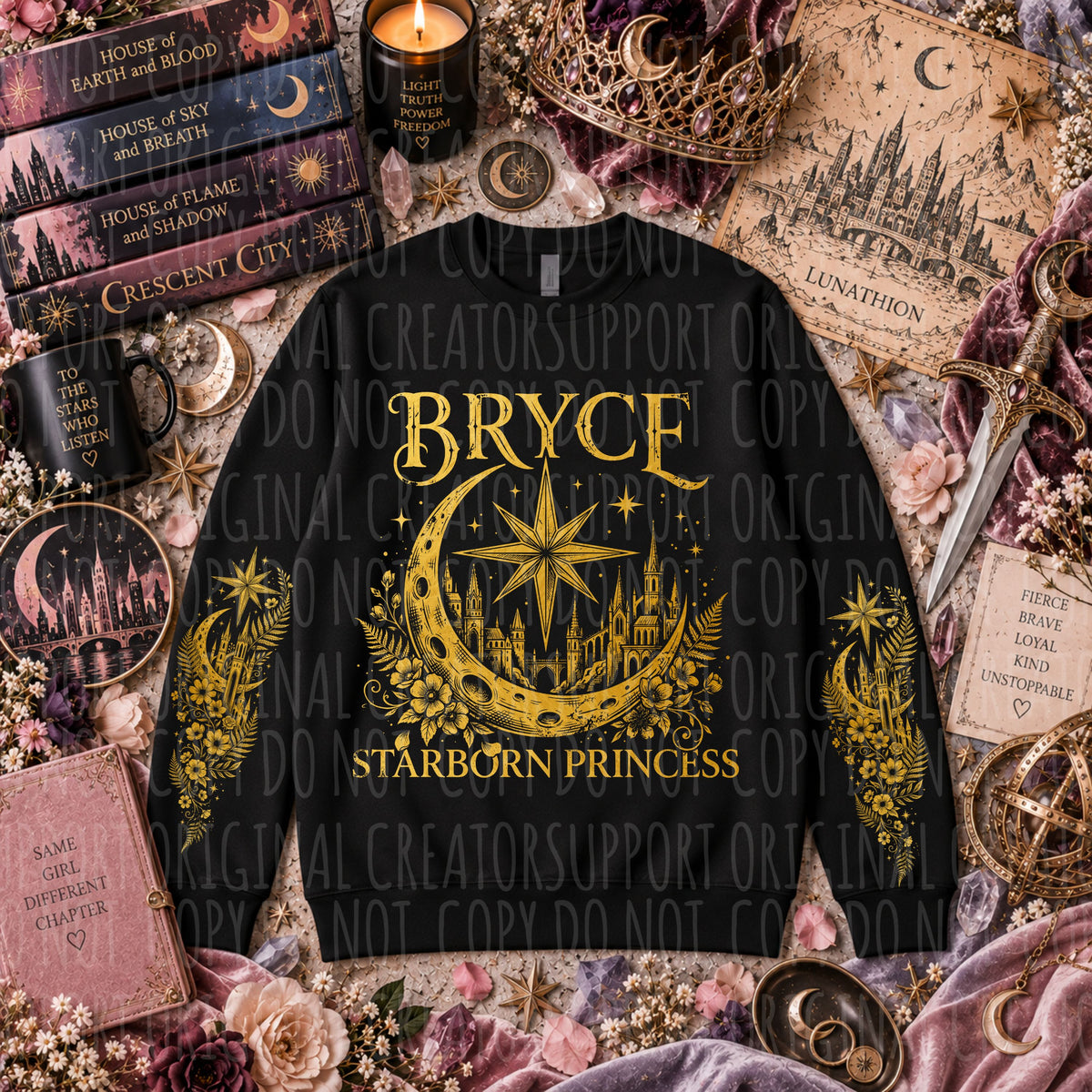 Bryce Starborn- 5 Color option Bundle (Some are halftone-dark tees only) with sleeves