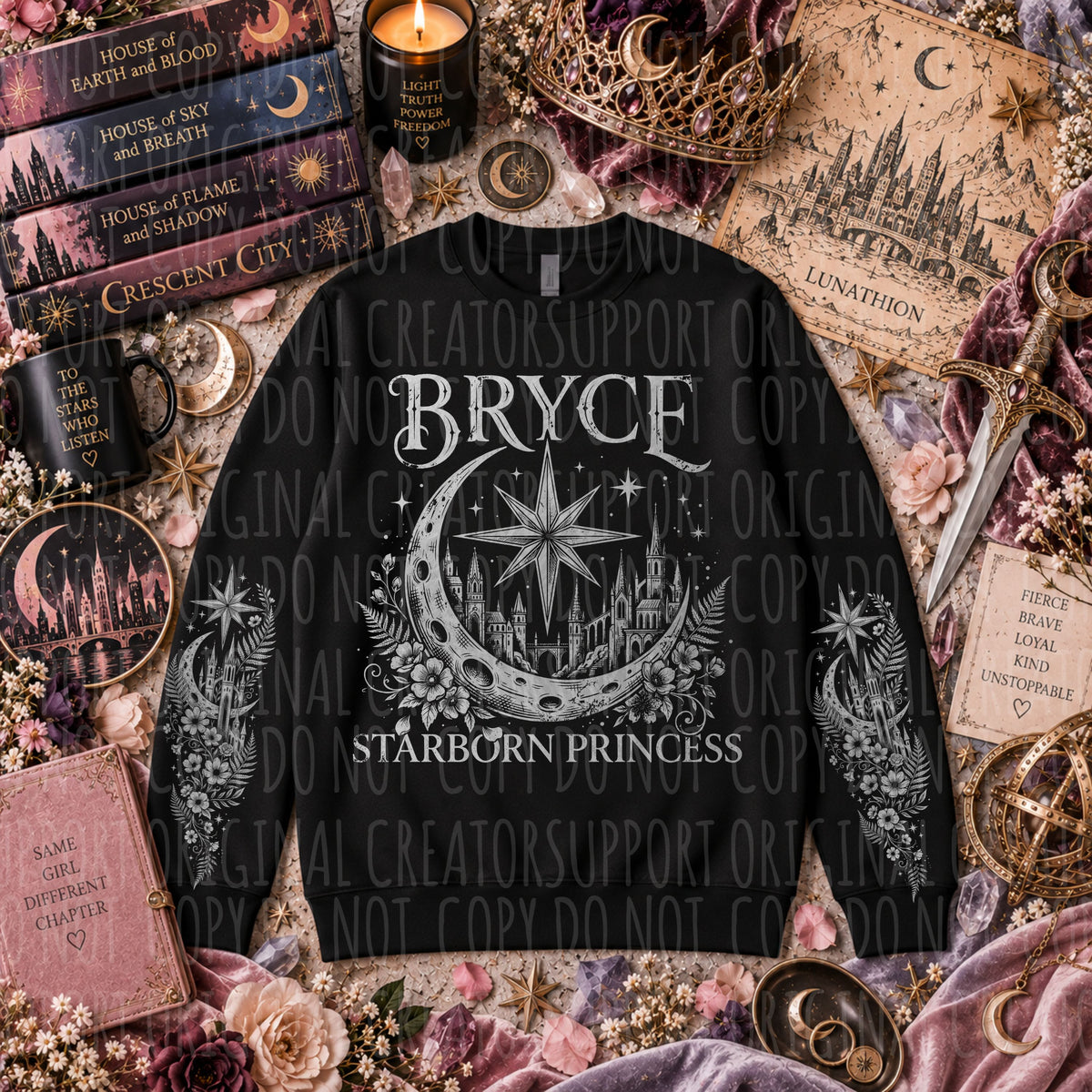Bryce Starborn- 5 Color option Bundle (Some are halftone-dark tees only) with sleeves