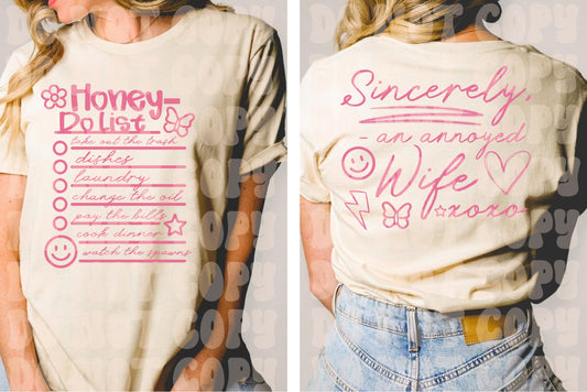 CHORE/HONEY-DO LIST BUNDLE