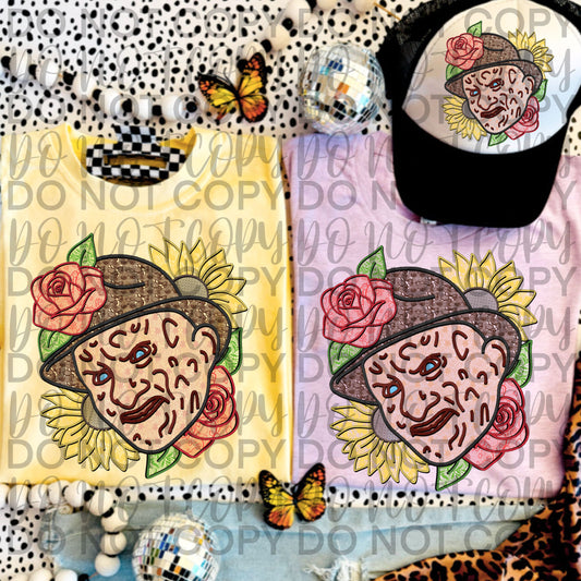 FLORAL FAUX LACE FREDDY