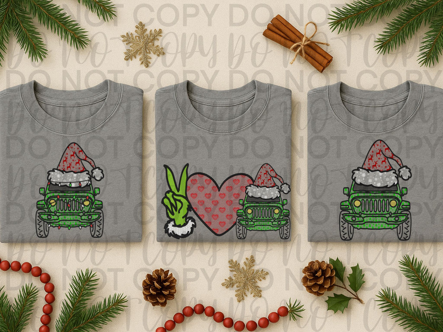 Christmas Peace, Love J$$P Bundle. 10 different colors & 30 designs total!