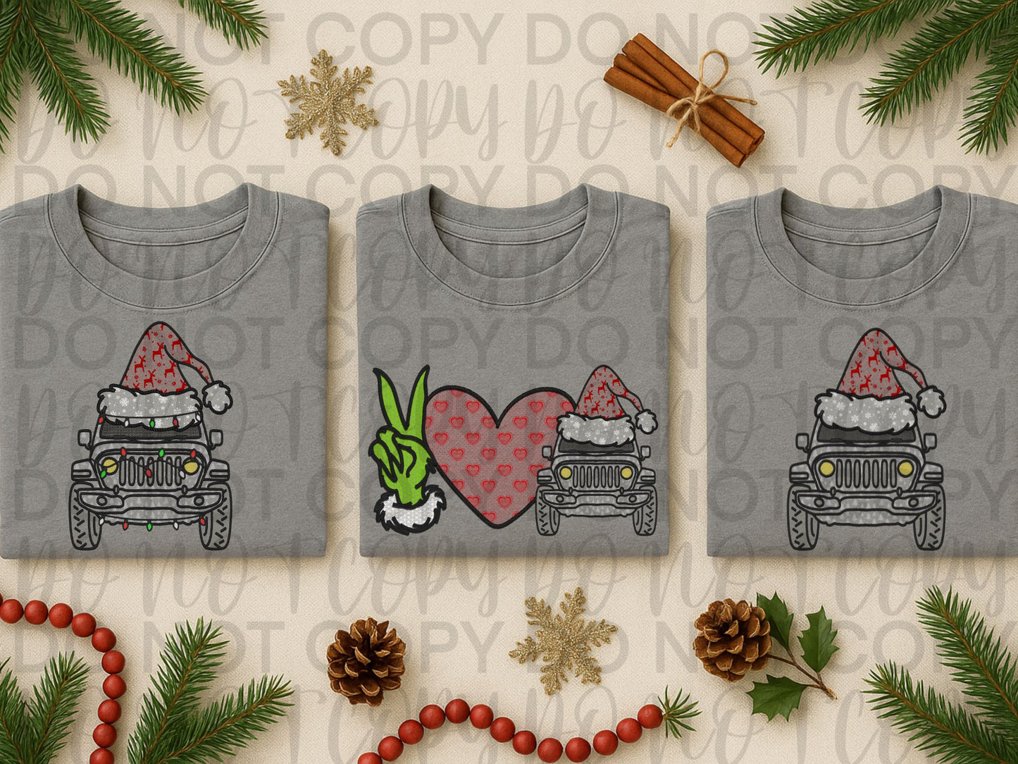 Christmas Peace, Love J$$P Bundle. 10 different colors & 30 designs total!