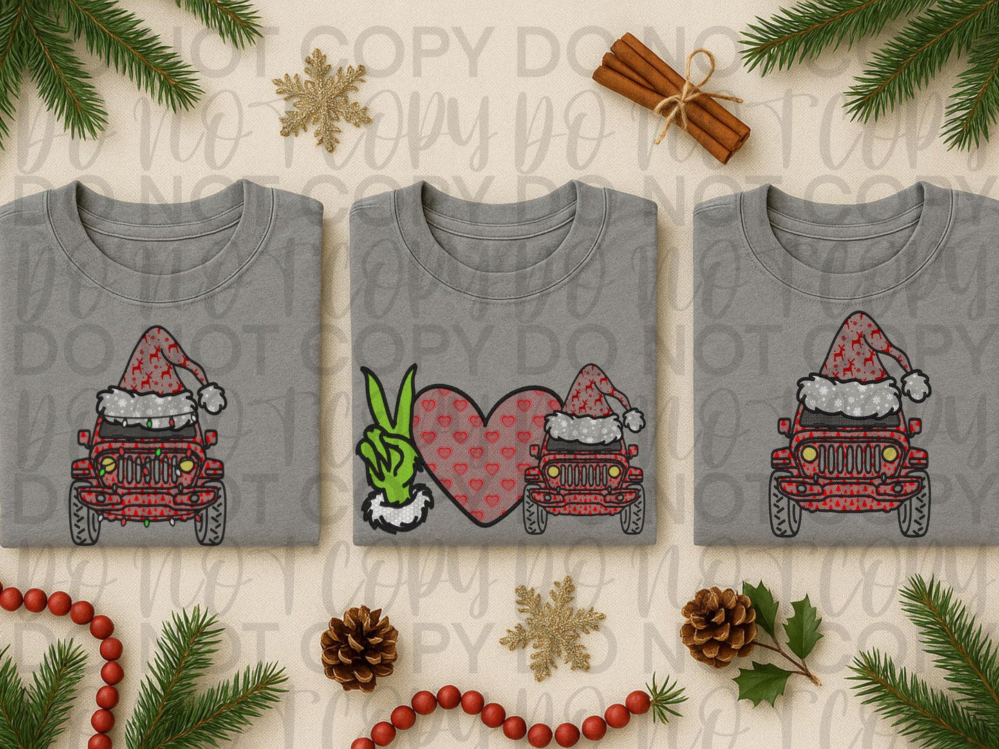Christmas Peace, Love J$$P Bundle. 10 different colors & 30 designs total!
