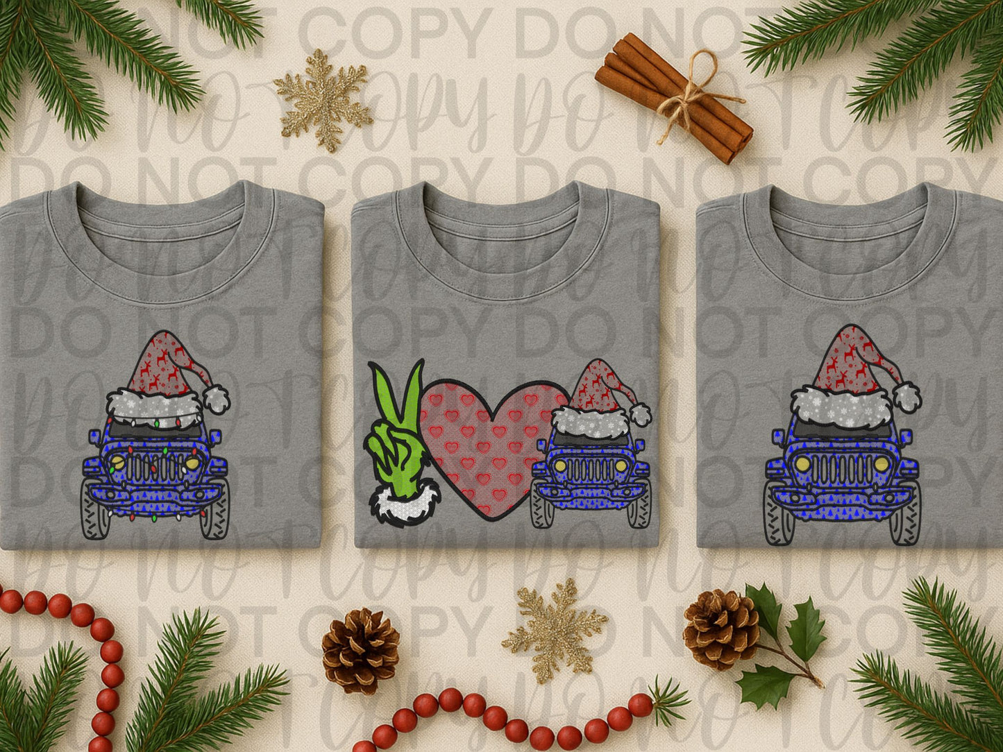 Christmas Peace, Love J$$P Bundle. 10 different colors & 30 designs total!