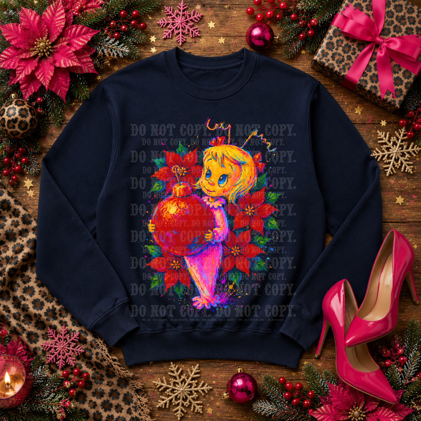 Holiday Halftones - Cindy Solo