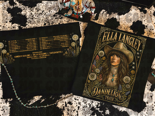 DANDELION TOUR FRONT AND BACK